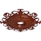 Ekena Millwork Orleans Ceiling Medallion (Fits Canopies up to 8 1/4"), 38 3/8"OD x 6 5/8"ID x 2 7/8"P, Firebrick CM38OLFIF - alternate 3